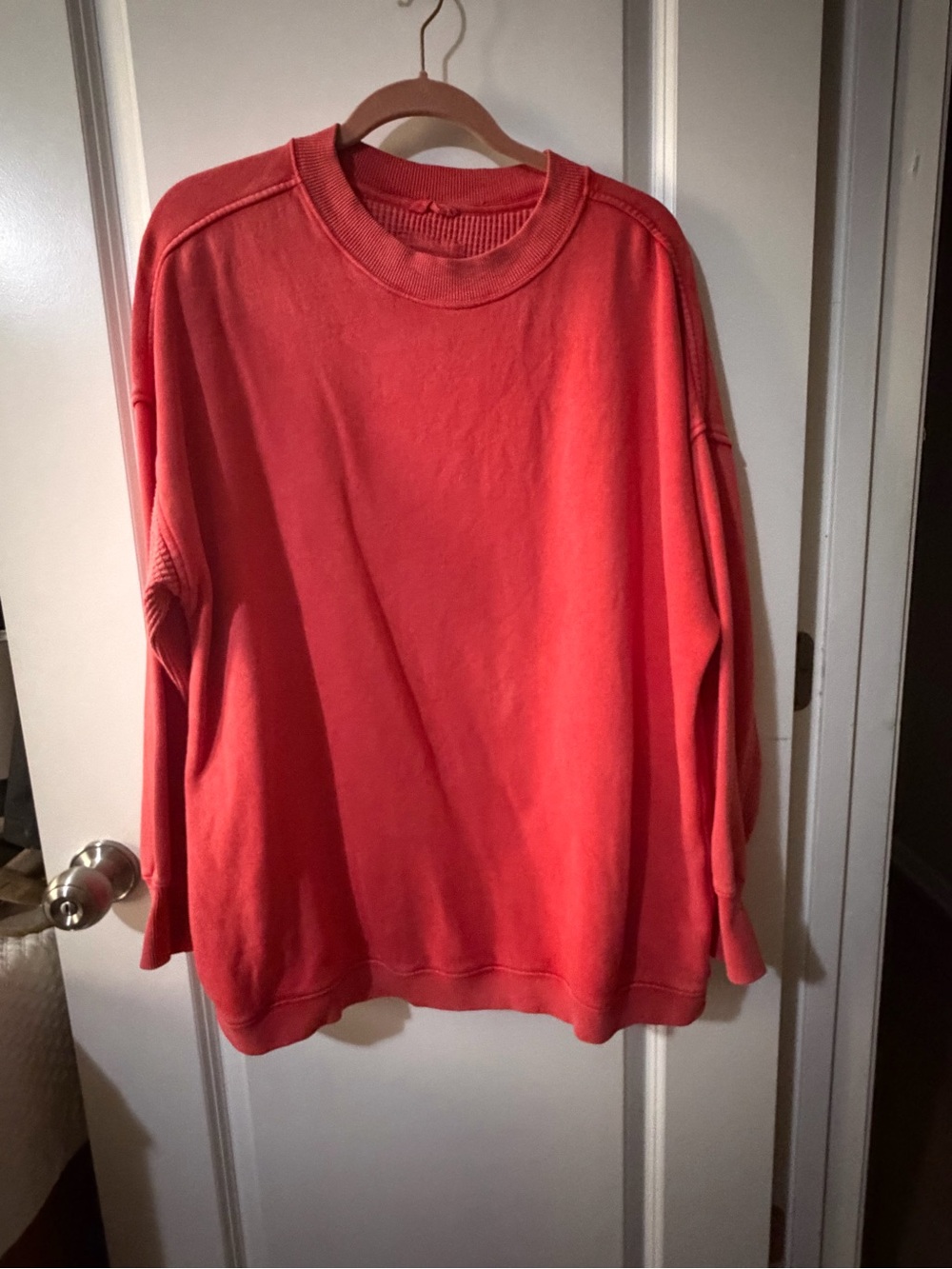 aerie Coral Crewneck Sweatshirt